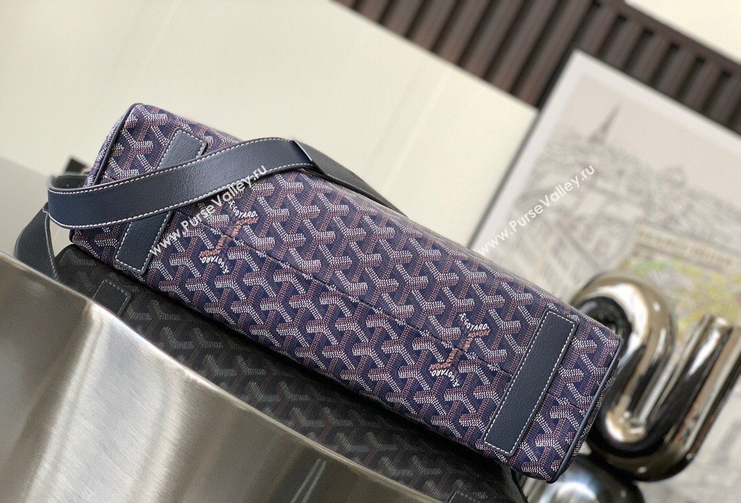 Goyard Voltaire Tote Bag Navy Blue 2026 0201513 (SCAI-260331008)