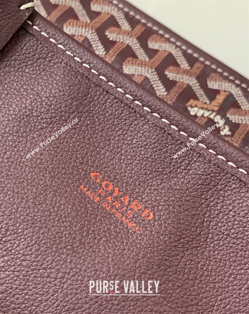 Goyard Reversible Anjou PM Tote Bag Burgundy 2026 020166M (SCAI-260331065)
