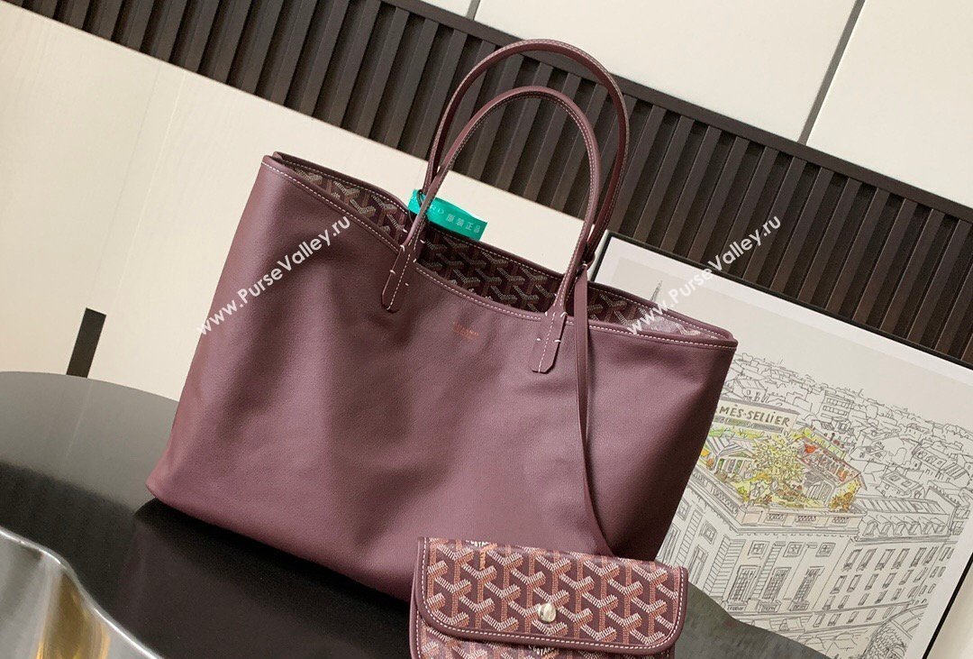 Goyard Reversible Anjou PM Tote Bag Burgundy 2026 020166M (SCAI-260331065)