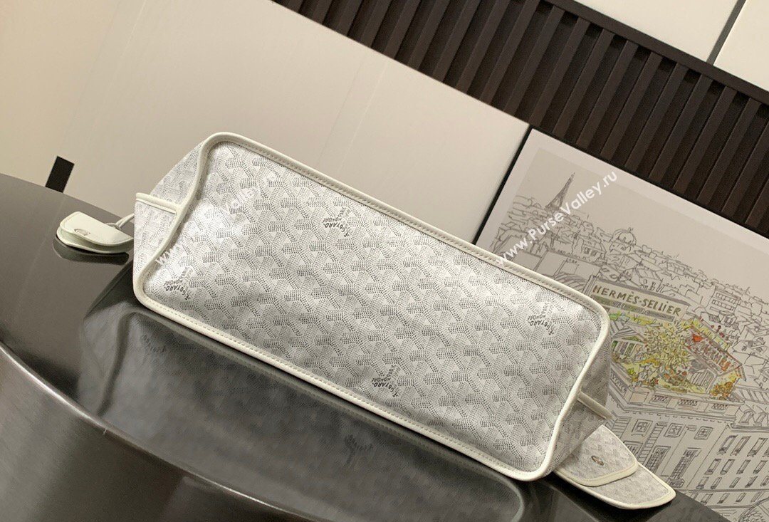 Goyard Reversible Anjou PM Tote Bag White 2026 020166M (SCAI-260331066)