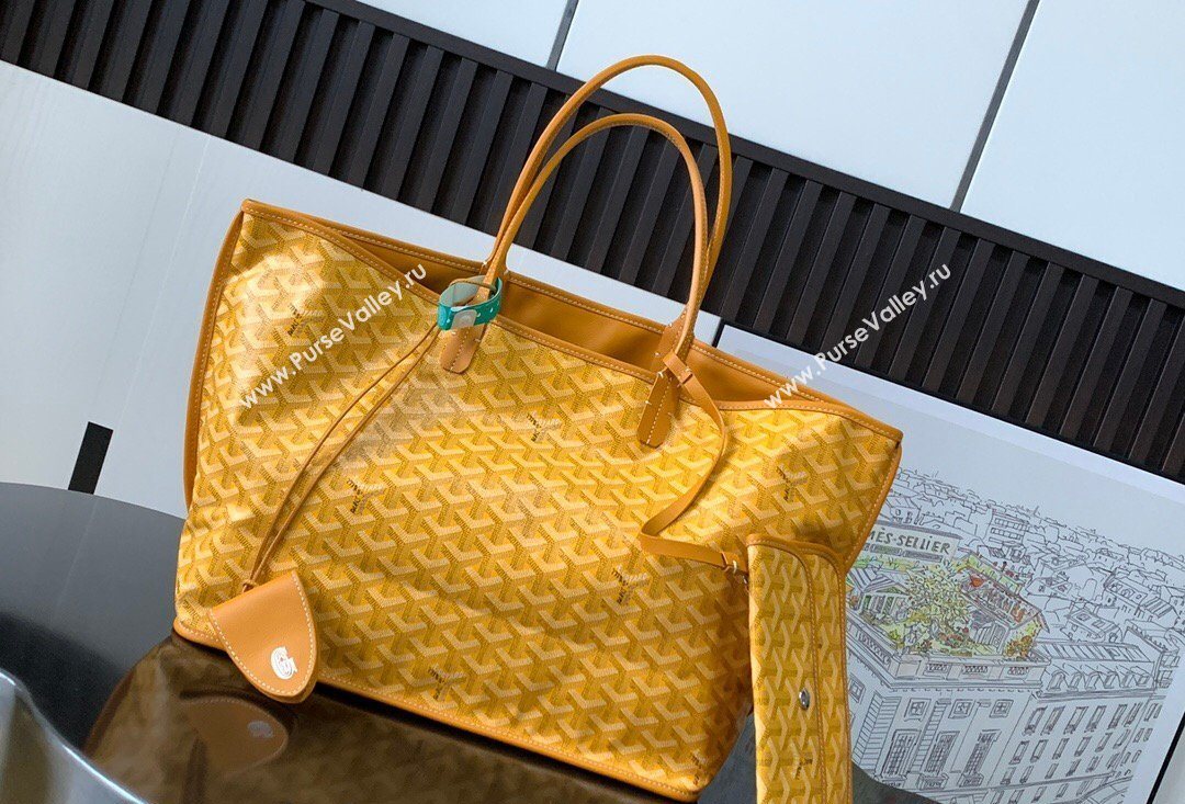 Goyard Reversible Anjou PM Tote Bag Yellow 2026 020166M (SCAI-260331067)