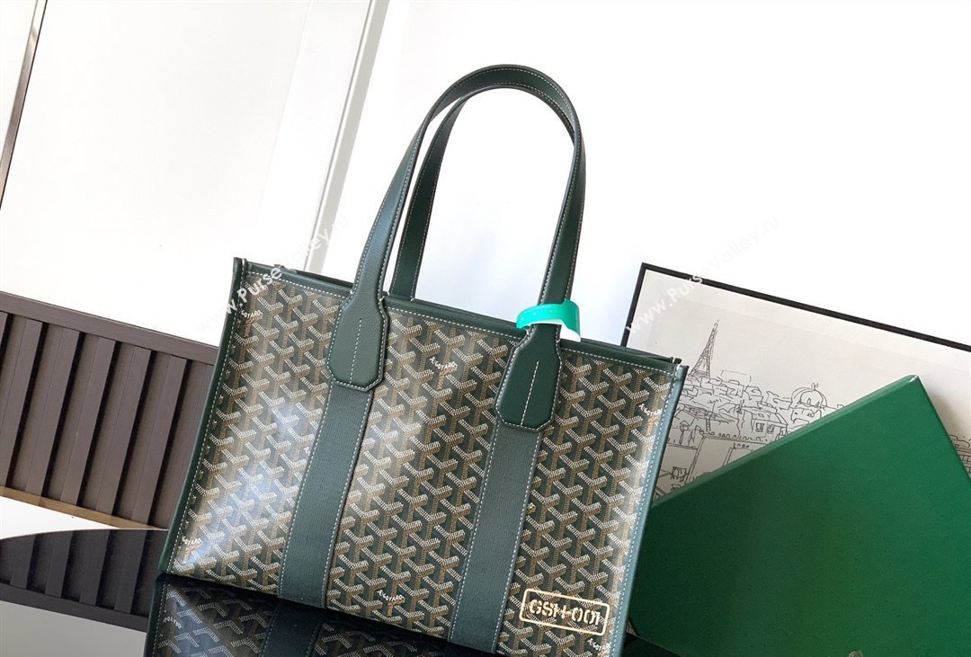 Goyard Villette Tote Bag PM Dark Green 2026 GY8062 (SCAI-260331084)
