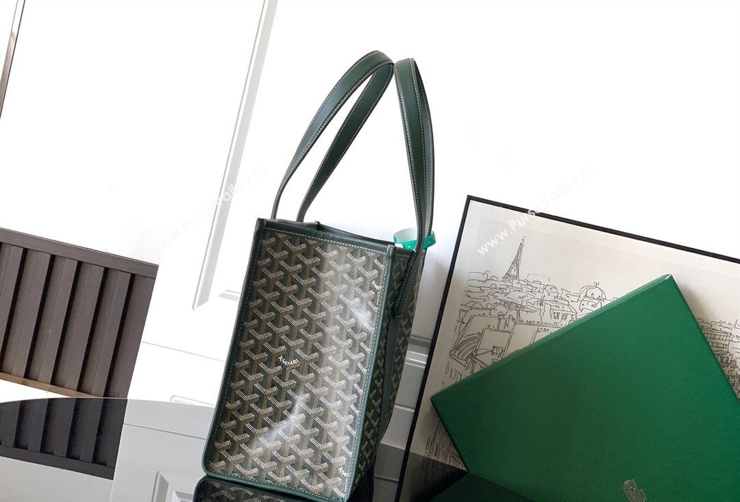 Goyard Villette Tote Bag PM Dark Green 2026 GY8062 (SCAI-260331084)