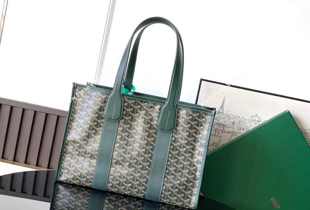 Goyard Villette Tote Bag PM Dark Green 2026 GY8062 (SCAI-260331084)
