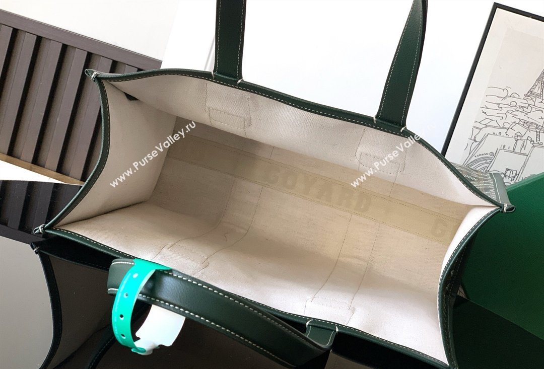 Goyard Villette Tote Bag PM Dark Green 2026 GY8062 (SCAI-260331084)