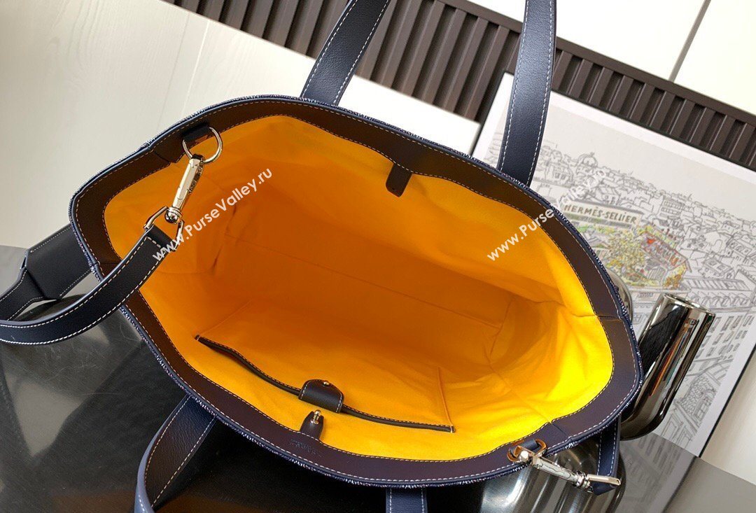 Goyard Voltaire Tote Bag Navy Blue 2026 0201513 (SCAI-260331008)