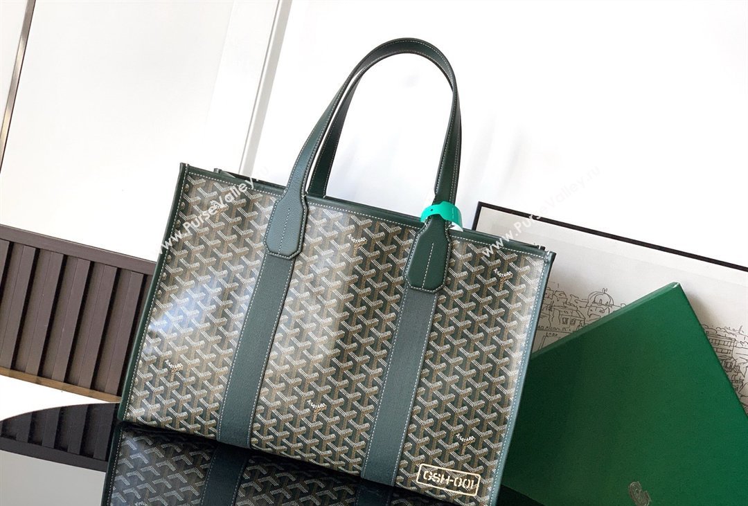 Goyard Villette Tote Bag MM Dark Green 2026 GY8061 (SCAI-260331086)