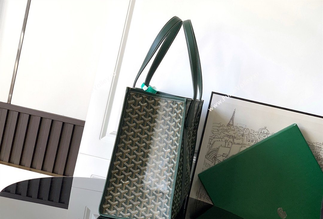 Goyard Villette Tote Bag MM Dark Green 2026 GY8061 (SCAI-260331086)