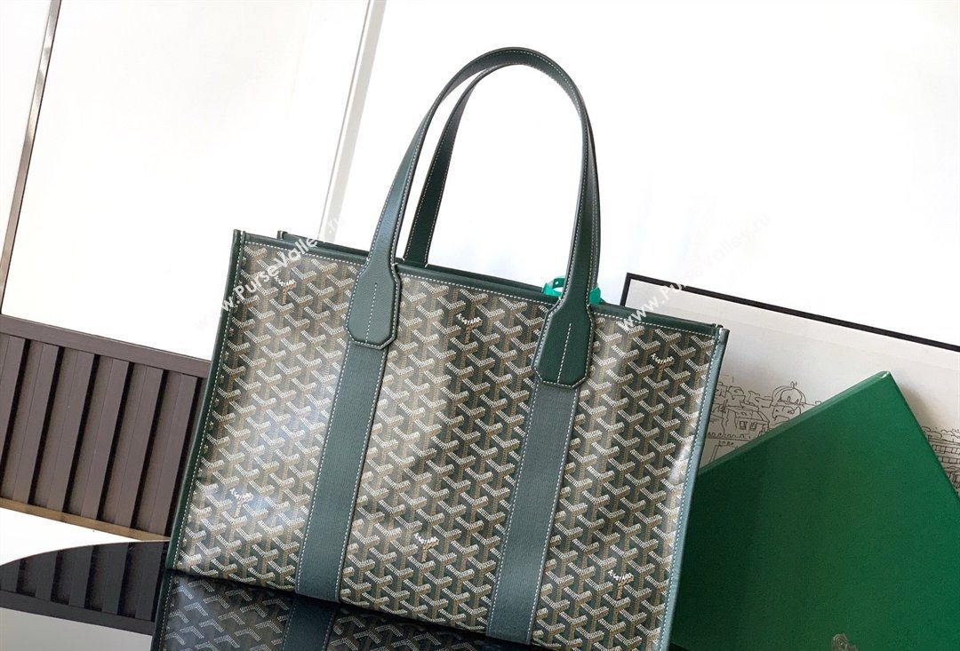 Goyard Villette Tote Bag MM Dark Green 2026 GY8061 (SCAI-260331086)