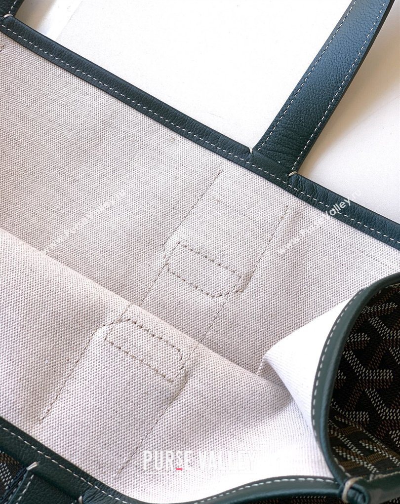 Goyard Villette Tote Bag MM Dark Green 2026 GY8061 (SCAI-260331086)