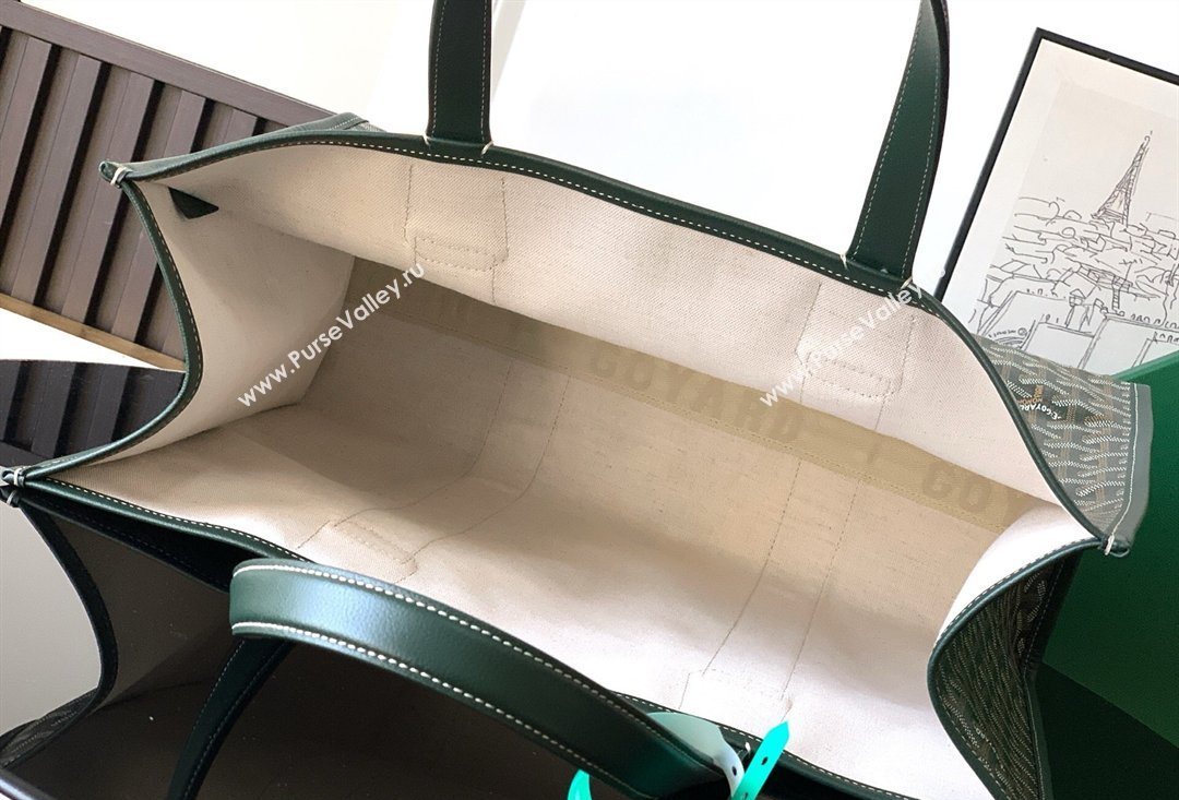 Goyard Villette Tote Bag MM Dark Green 2026 GY8061 (SCAI-260331086)