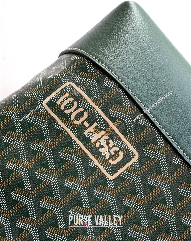 Goyard Cisalpin Backpack Bag 020153 Dark Green 2026 (SCAI-260331088)