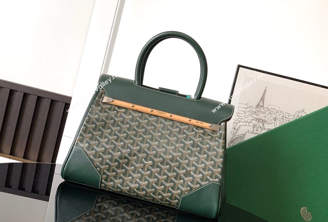 Goyard Saïgon Tote Bag Dark Green 2026 020236 (SCAI-260331089)