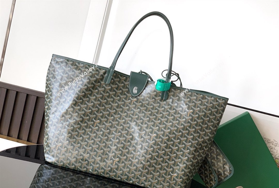 Goyard Saint Louis GM Tote Bag Dark Green 2026 020146L (SCAI-260331091)