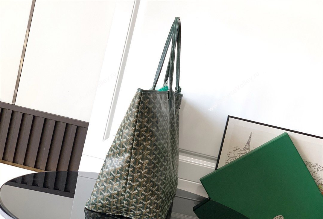 Goyard Saint Louis GM Tote Bag Dark Green 2026 020146L (SCAI-260331091)