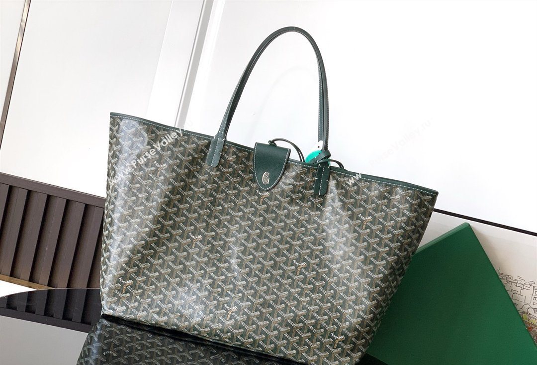 Goyard Saint Louis GM Tote Bag Dark Green 2026 020146L (SCAI-260331091)
