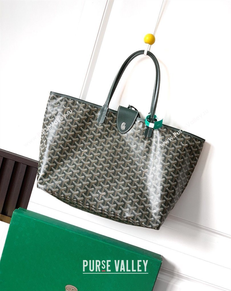 Goyard Saint Louis PM Tote Bag Dark Green 2026 020146M (SCAI-260331092)