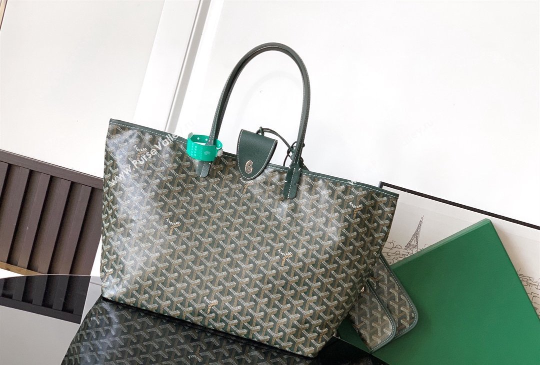 Goyard Saint Louis PM Tote Bag Dark Green 2026 020146M (SCAI-260331092)