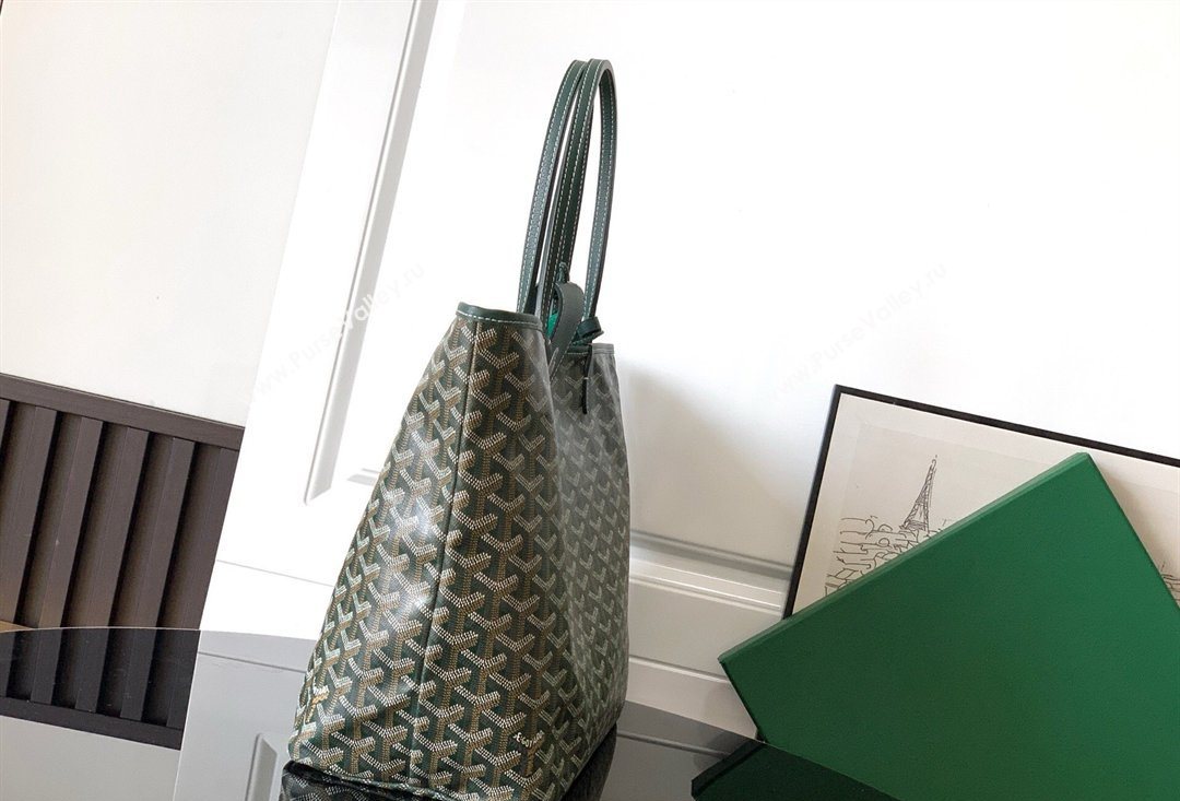 Goyard Saint Louis PM Tote Bag Dark Green 2026 020146M (SCAI-260331092)