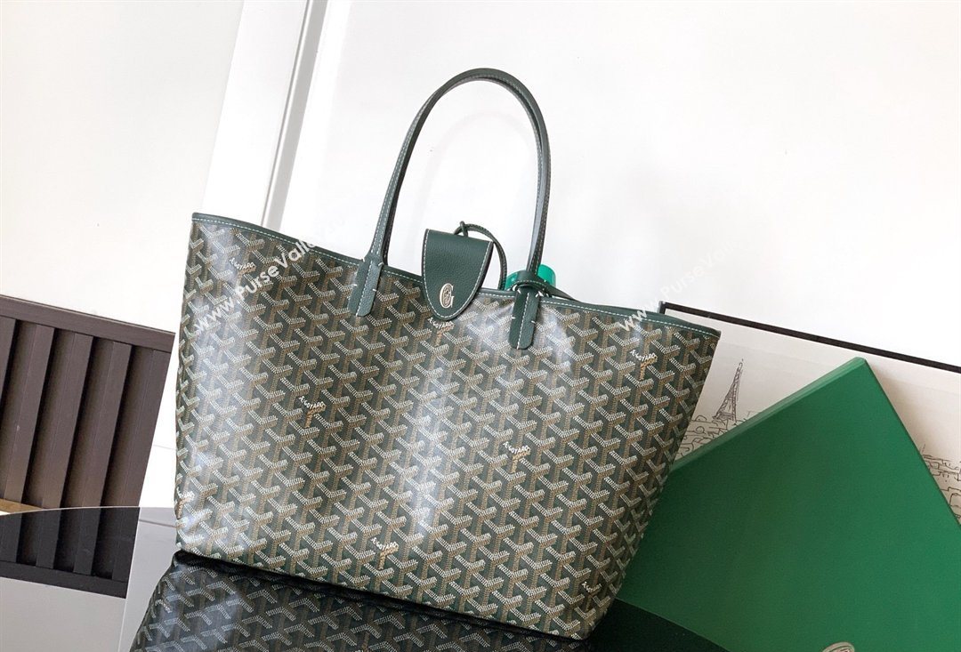 Goyard Saint Louis PM Tote Bag Dark Green 2026 020146M (SCAI-260331092)
