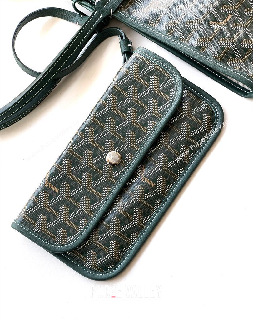 Goyard Saint Louis PM Tote Bag Dark Green 2026 020146M (SCAI-260331092)