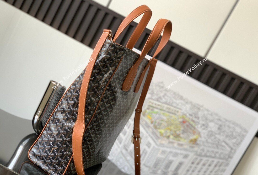 Goyard Voltaire Tote Bag Brown 2026 0201513 (SCAI-260331010)