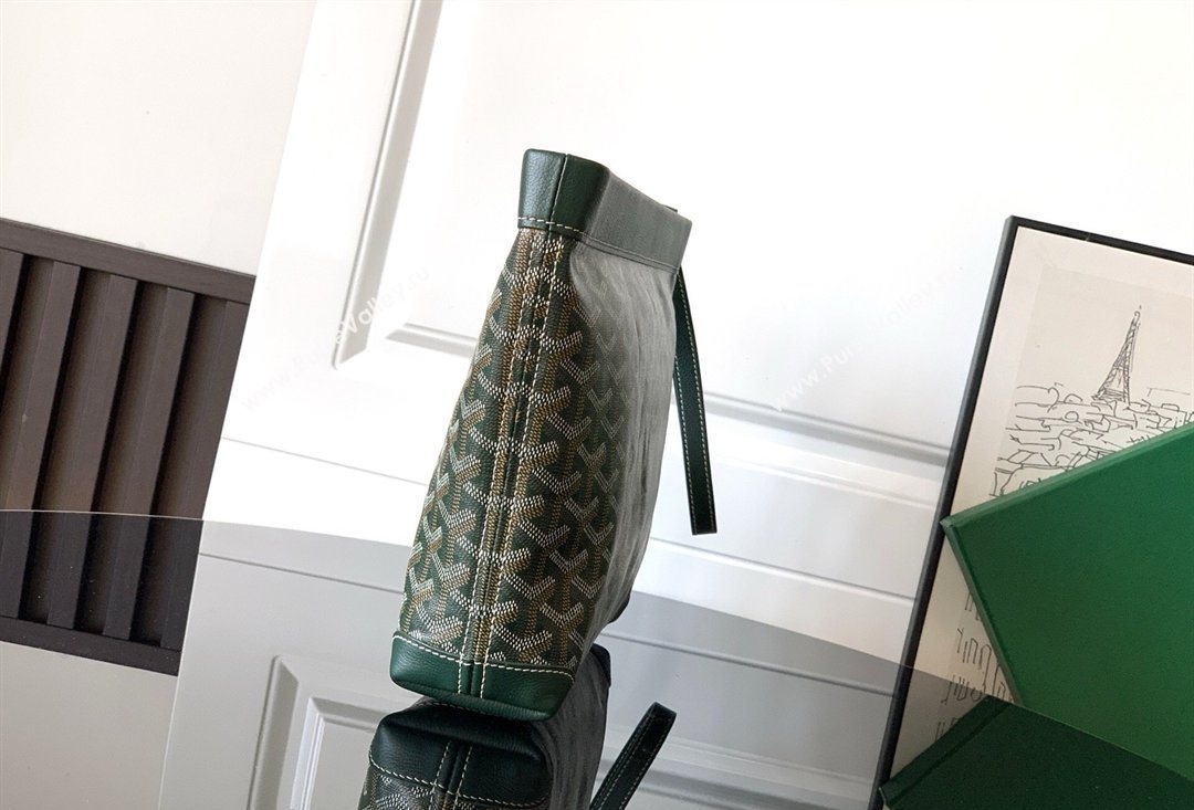 Goyard Conti Pouch Dark Green 2026 020803 (SCAI-260331094)