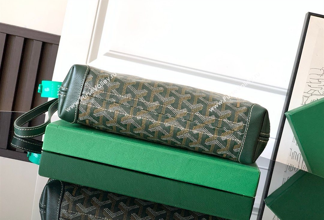 Goyard Conti Pouch Dark Green 2026 020803 (SCAI-260331094)