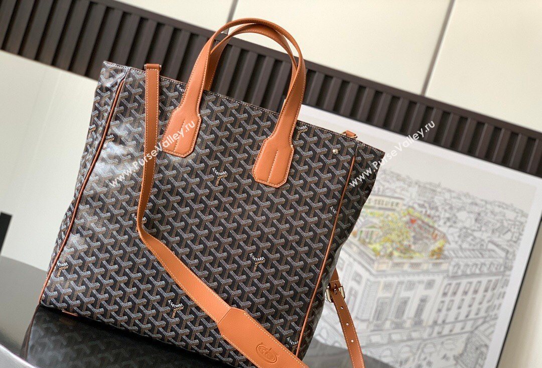 Goyard Voltaire Tote Bag Brown 2026 0201513 (SCAI-260331010)