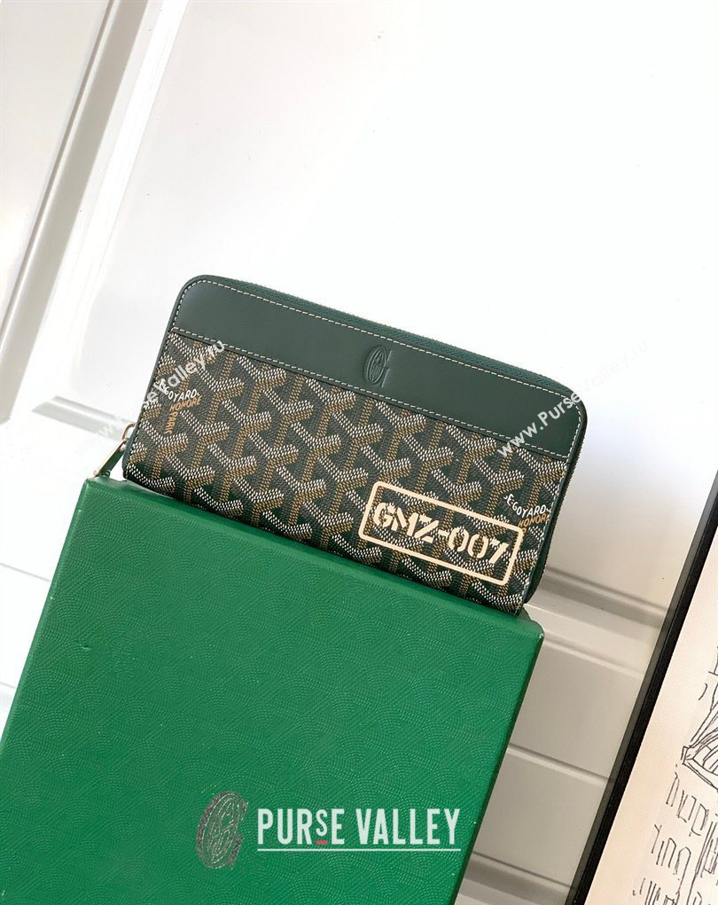 Goyard Matignon Zip Long GM Wallet Dark Green 2026 3304-1 (SCAI-260331096)