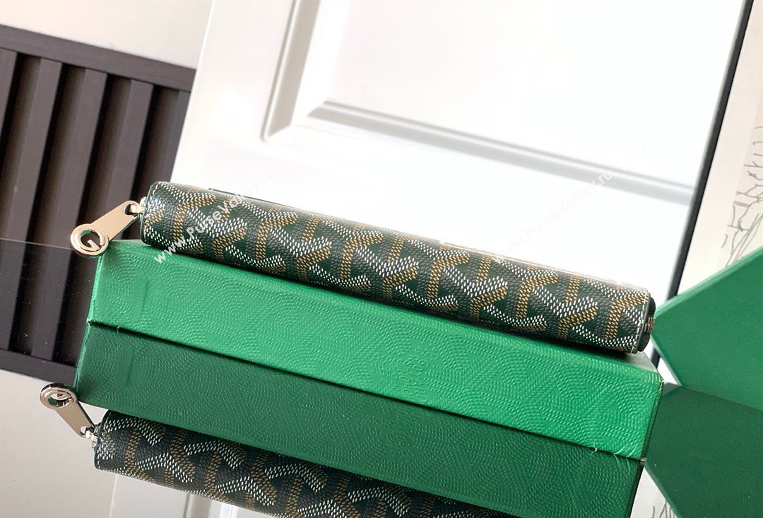 Goyard Matignon Zip Long GM Wallet Dark Green 2026 3304-1 (SCAI-260331096)