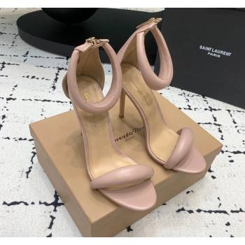Gianvito Rossi Bijoux High Heel Sandals 10.5cm in Calf Leather Pale Pink 2024 0704 (KER-240704060)