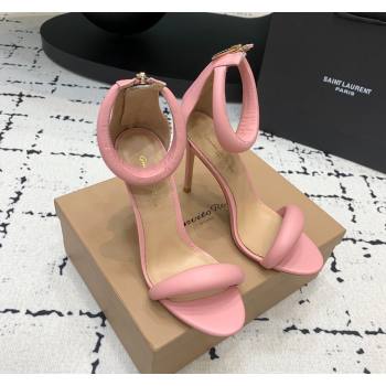 Gianvito Rossi Bijoux High Heel Sandals 10.5cm in Calf Leather light Pink 2024 0704 (KER-240704061)