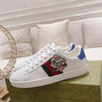 Gucci Ace Leather Sneakers GUCCI BAMD White 2023 1012 (SS-231012090)