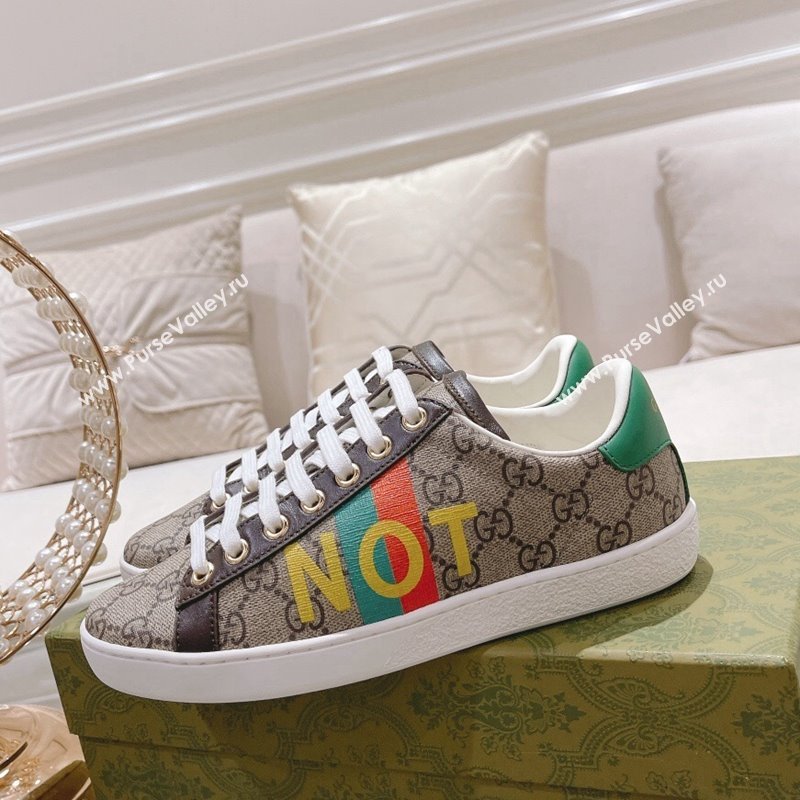 Gucci Ace GG Canvas Sneakers NOT FAKE Beige 2023 1012 (SS-231012091)