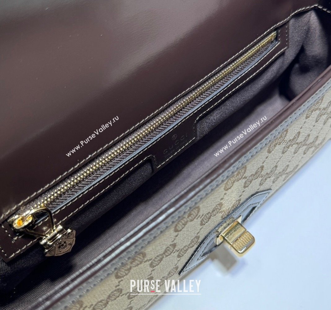 Gucci Luce GG Canvas Small Shoulder Bag 786027 Beige 2024 (DLH-240415011)