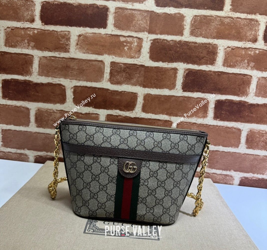 Gucci Ophidia GG Canvas Mini Shoulder Bag 781397 Beige 2024 (DLH-240415031)