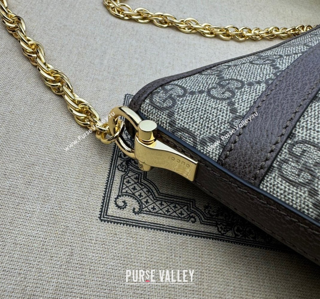 Gucci Ophidia GG Canvas Mini Shoulder Bag 781397 Beige 2024 (DLH-240415031)