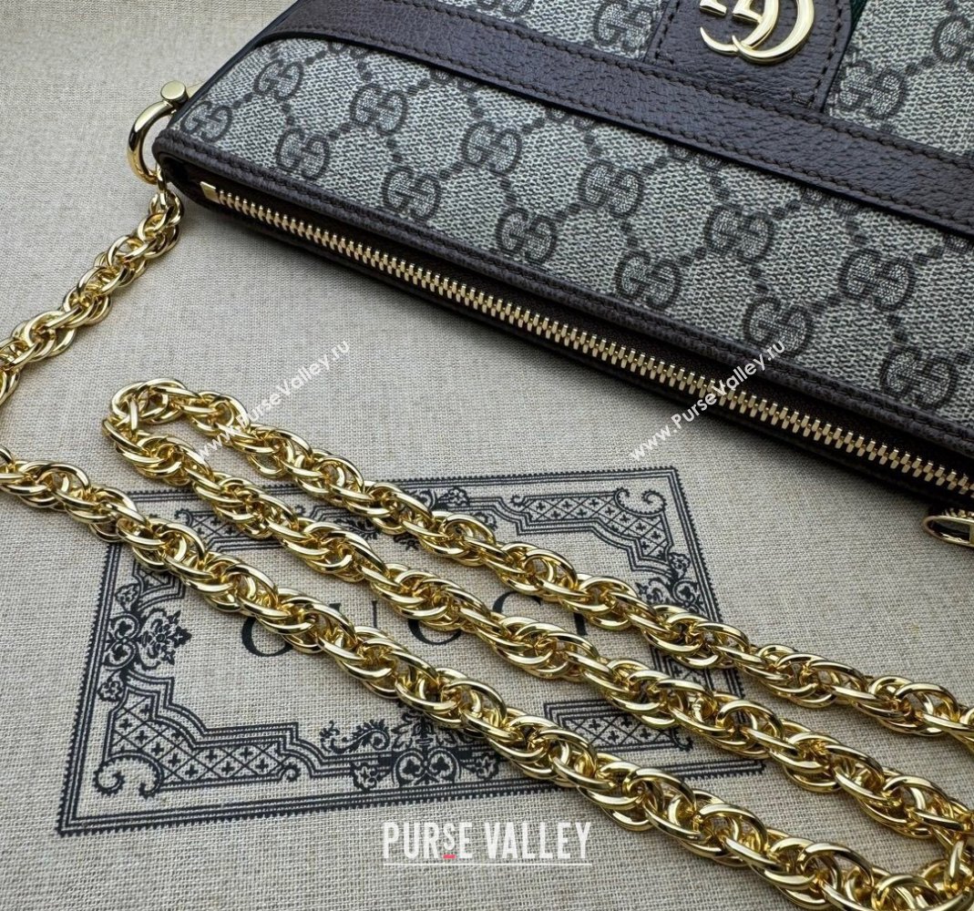 Gucci Ophidia GG Canvas Mini Shoulder Bag 781397 Beige 2024 (DLH-240415031)