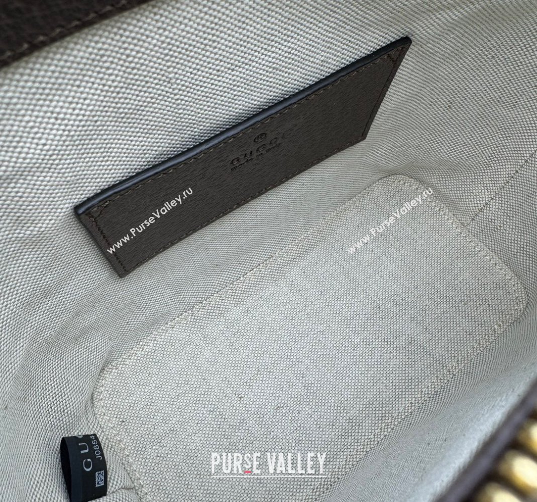 Gucci Ophidia GG Canvas Mini Shoulder Bag 781397 Beige 2024 (DLH-240415031)