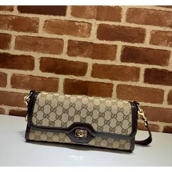 Gucci Luce GG Canvas Small Shoulder Bag 786027 Beige 2024 (DLH-240415011)