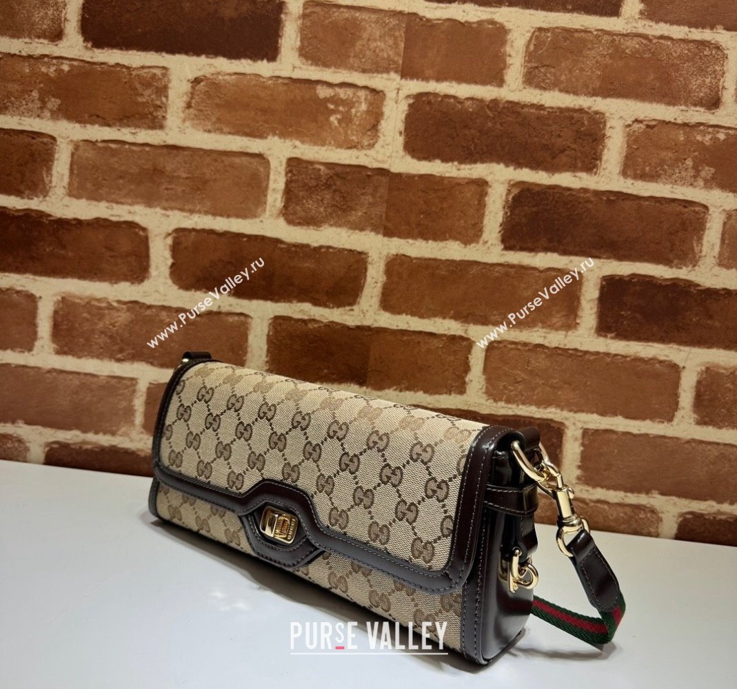 Gucci Luce GG Canvas Small Shoulder Bag 786027 Beige 2024 (DLH-240415011)