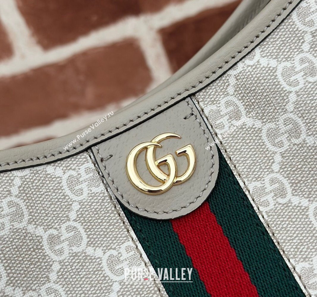 Gucci Ophidia GG Canvas Small Shoulder Bag 781402 Beige 2024 (DLH-240521073)