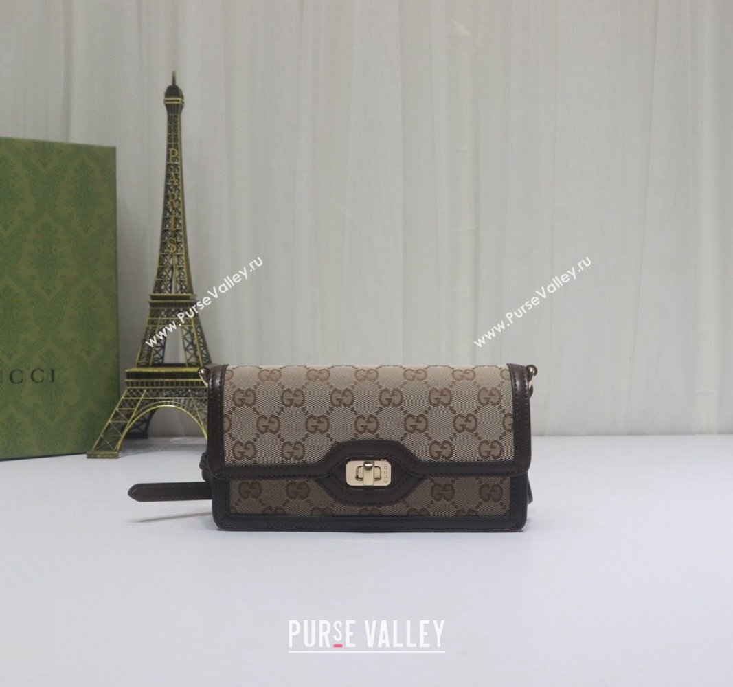 Gucci Luce GG Canvas Mini Shoulder Bag 790038 Beige 2024 (DLH-240521123)