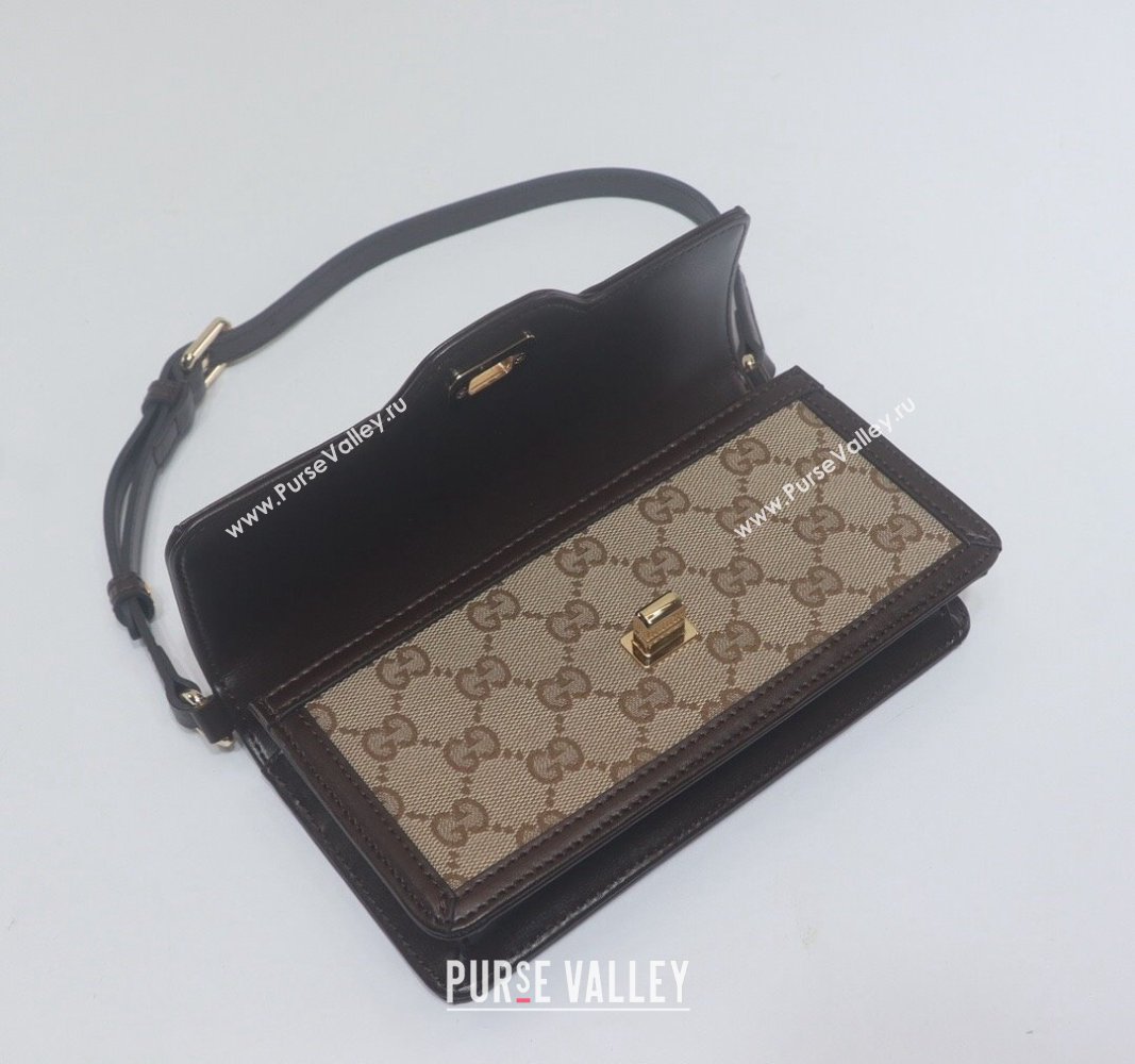 Gucci Luce GG Canvas Mini Shoulder Bag 790038 Beige 2024 (DLH-240521123)