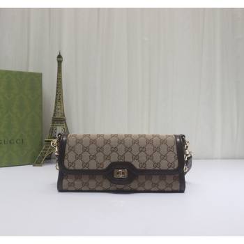 Gucci Luce GG Canvas Small Shoulder Bag 786027 Beige 2024 (DLH-240521125)