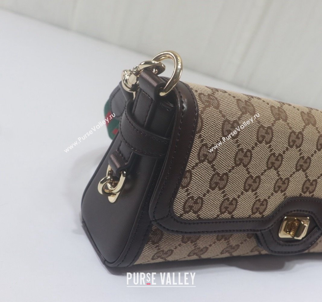 Gucci Luce GG Canvas Small Shoulder Bag 786027 Beige 2024 (DLH-240521125)