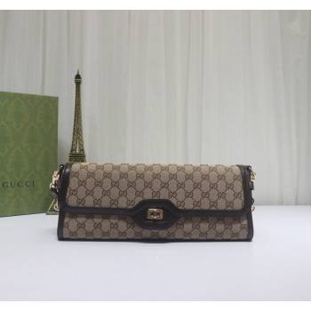 Gucci Luce GG Canvas Medium Shoulder Bag 786022 Beige 2024 (DLH-240521127)