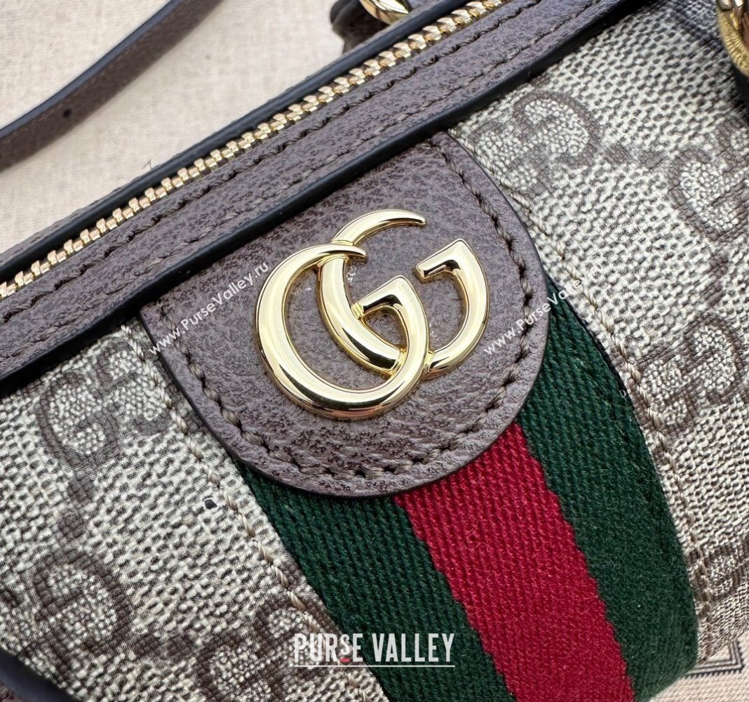 Gucci Ophidia GG Canvas Super Mini bag Beige/Brown 2024 781490 (DLH-240521131)