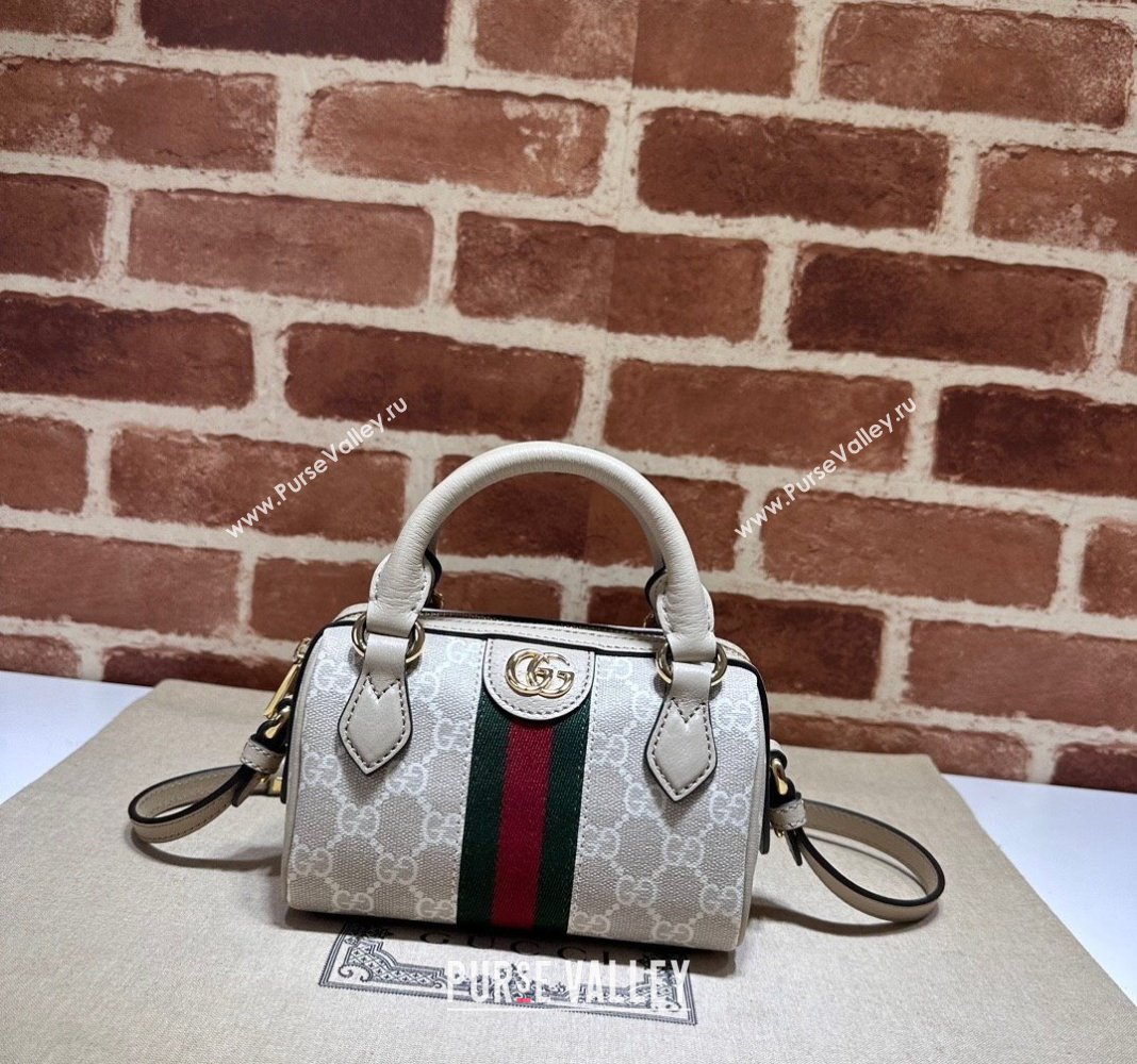 Gucci Ophidia GG Canvas Super Mini bag Beige/Oatmeal 2024 781490 (DLH-240521133)